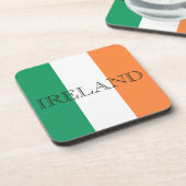 Irish Flag Ireland coastercn Getränkeuntersetzer (Linke Seite)