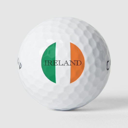 Irish Flag Ireland cwb Golfball (Vorderseite)