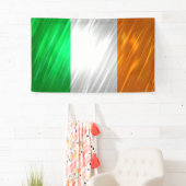 Irish Flag Ireland Flag Color Ireland Themed Party Banner (Insitu)