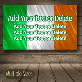 Irish Flag Ireland Flag St Patrick's Irish Party Banner