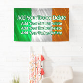 Irish Flag Ireland Flag St Patrick's Irish Party Banner (Insitu)