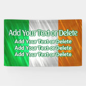 Irish Flag Ireland Flag St Patrick's Irish Party Banner (Horizontal)
