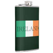 Irish Flag Ireland Fleck Flachmann (Rechts)