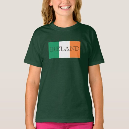 Irish Flag Ireland gccnt T-Shirt (Vorderseite)