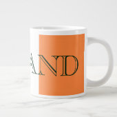 Irish Flag Ireland Jumbo-Tasse (Rechts)