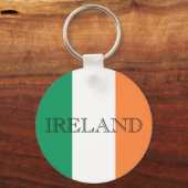 Irish Flag Ireland kccn Schlüsselanhänger (Vorderseite)