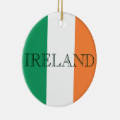Irish Flag Ireland Keramik Ornament (Rechts)