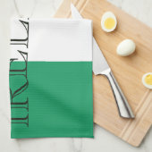 Irish Flag Ireland ktcent Geschirrtuch (Viertel Falte)