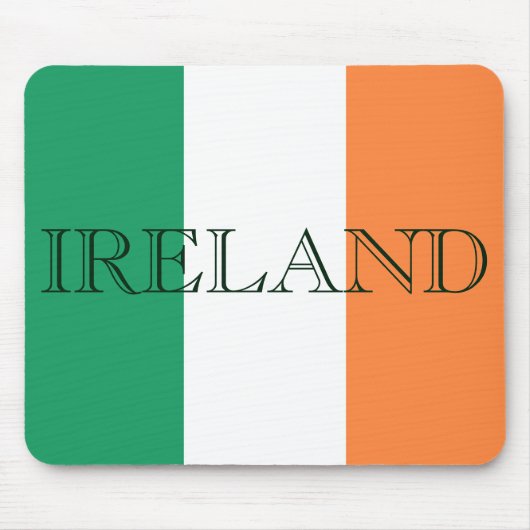 Irish Flag Ireland mpcn Mousepad (Vorne)