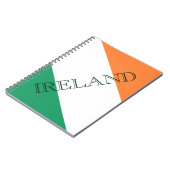 Irish Flag Ireland Notizblock (Linke Seite)