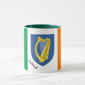 Irish Flag & Ireland Patriot / sport Tasse (Zentrum)