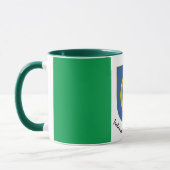 Irish Flag & Ireland Patriot / sport Tasse (Links)