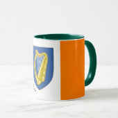 Irish Flag & Ireland Patriot / sport Tasse (VorderseiteRechts)