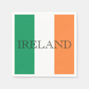 Irish Flag Ireland Serviette