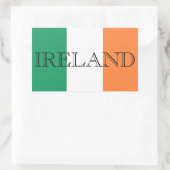 Irish Flag Ireland STKCENT Rechteckiger Aufkleber (Tasche)