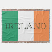 Irish Flag Ireland tbcnt Decke (Vorderseite)