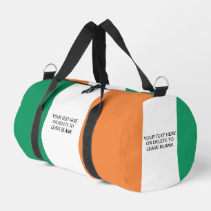 Irish Flag - Ireland Tricolor Duffle Bag