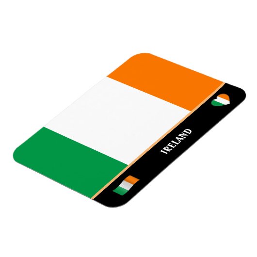 Irish Flag & Irish country travel / Irland Magnet (Linke Seite)