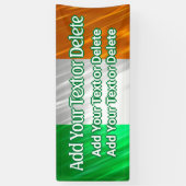 Irish Flag Irish Party Irish Birthday St Patrick's Banner (Vertikal)