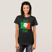 Irish Flag Irish Pride Saint Patrick's Day T-Shirt (Vorne ganz)