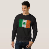 Irish Flag Irish Pride Shamrock Sweatshirt (Vorne ganz)