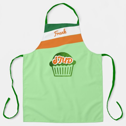 Irish Flag Irish theme Schürze, Funny Stud Muffin Schürze (Vorderseite)
