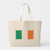 Irish Flag jtcent Jumbo Stoffbeutel (Rückseite)