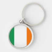 Irish Flag Keyring Schlüsselanhänger (Vorne)