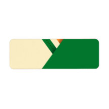 Irish Flag Kleeblatt am St. Patrick's Day