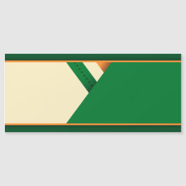 Irish Flag Kleeblatt am St. Patrick's Day Magnetkarte