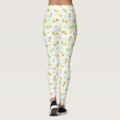Irish Flag Kleeblatt Pattern Leggings (Rückseite)
