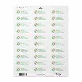 Irish Flag Kleeblatt St. Patrick's Day Sugar Cooki (Vorne)