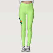 Irish Flag Leggings - St Patrick's Yoga Pants (Vorderseite)