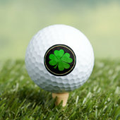 Irish Flag, Lucky Clover, Golfing Ireland St Paddy Golfball (Insitu T-Shirt)