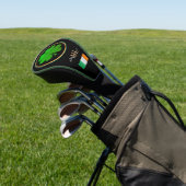 Irish Flag, Lucky, Monogram, Golfspiel Irland Golf Headcover (In SItu)