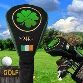 Irish Flag, Lucky, Monogram, Golfspiel Irland Golf Headcover
