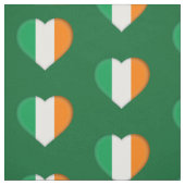 Irish Flag Niedlich Irish Hearts Pattern St Patric Stoff (Muster)