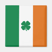Irish Flag Patriotic Ireland Flag St Patrick's Day Magnet (Vorne)