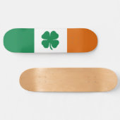 Irish Flag Patriotic Ireland Flag Vierblättriges K Skateboard (Horizontal)
