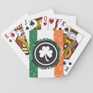 Irish Flag Playing Cards Spielkarten