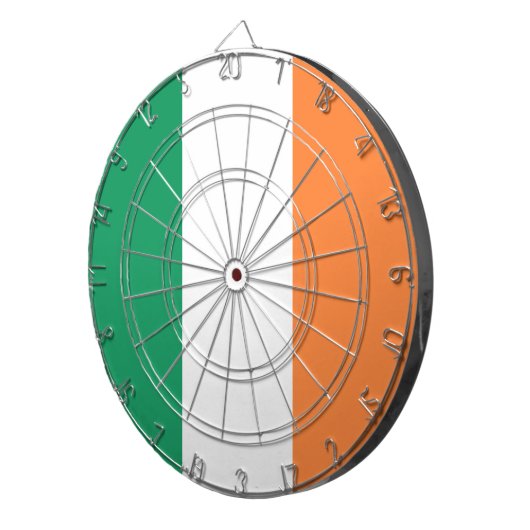 Irish Flag (Republik Irland) (ROI) (Eire) Dartscheibe (Vorderseite rechts)