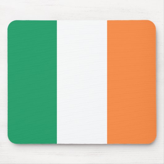 Irish Flag (Republik Irland) (ROI) (Eire) Mousepad (Vorne)