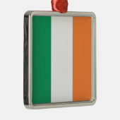 Irish Flag (Republik Irland) (ROI) (Eire) Ornament Aus Metall (Rechts)