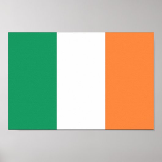 Irish Flag - Republik Irland - ROI Eire Poster (Vorne)