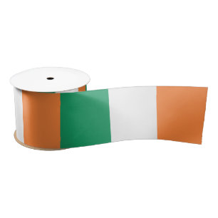 Irish Flag (Republik Irland) (ROI) (Eire) Satinband