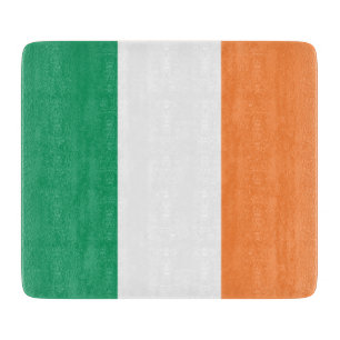 Irish Flag (Republik Irland) (ROI) (Eire) Schneidebrett