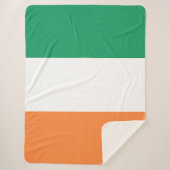 Irish Flag (Republik Irland) (ROI) (Eire) Sherpadecke (Vorderseite)
