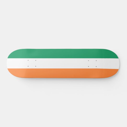 Irish Flag (Republik Irland) (ROI) (Eire) Skateboard (Horizontal)