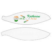 Irish Flag Rose Personalisiert Basketball (Panele)