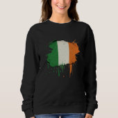 Irish Flag St Patrick s Day Sweatshirt (Vorderseite)